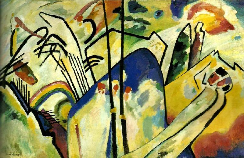 Wasily Kandinsky composition iv China oil painting art